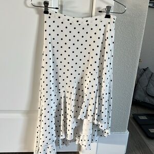 Polka dot skirt